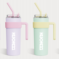 304 Sport Mug with Handle Straw 600ML